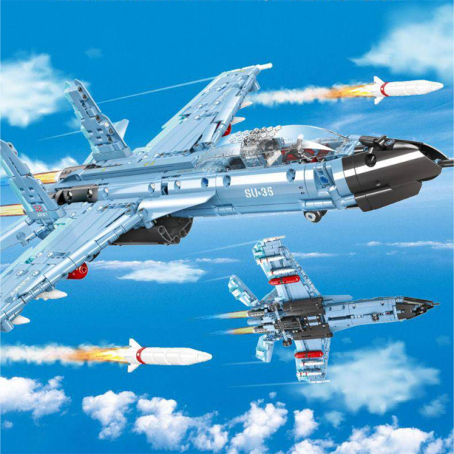 SU-35 Mounted fighter Military JIESTAR 58122