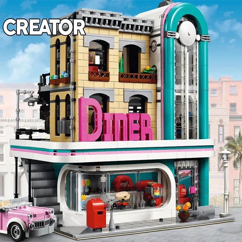 Downtown Diner Modular Buildings Creator Expert 10260