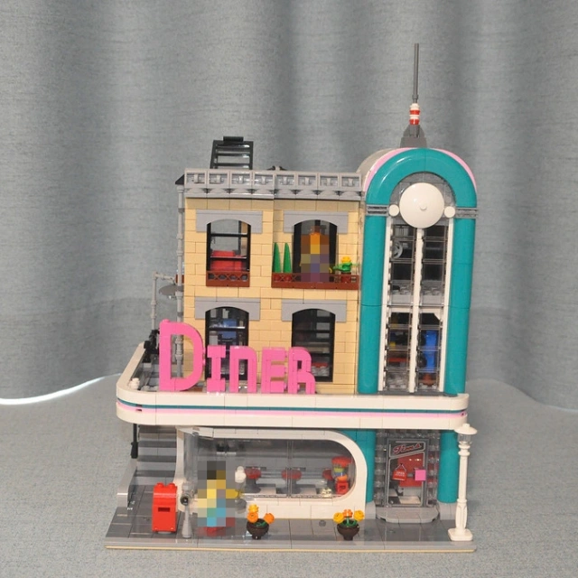 Downtown Diner Modular Buildings Creator Expert 10260
