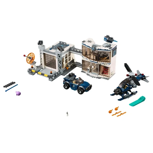 1:1 Set Marvel Movie Avengers Compound Battle 699 PCS block toys 76131
