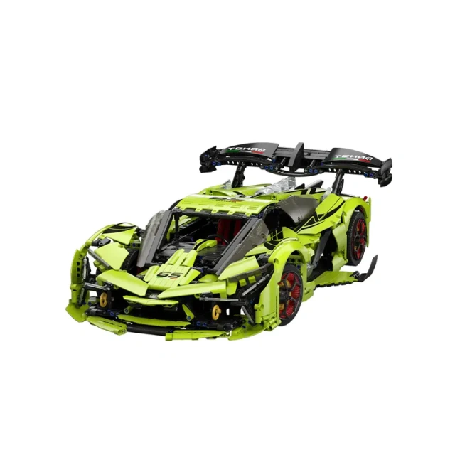 MOYU BLOCK Technic Sports Rambo GTR Track Edition sports car 1:8 3130 PCS block toys MY88028