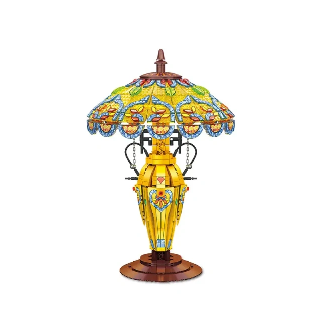 JIESTAR Creator Art and Craft Retro Table Lamp 1570 PCS block toys JJ9081