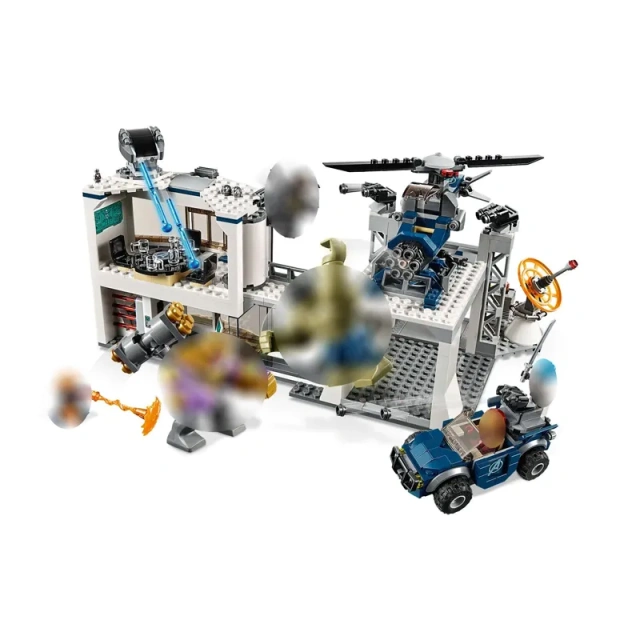 1:1 Set Marvel Movie Avengers Compound Battle 699 PCS block toys 76131