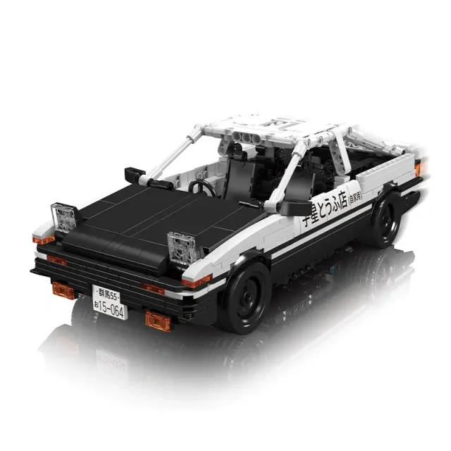 Mould King Technic Movie Car AE86 Pull-back vehicle 790 PCS block toys 15064
