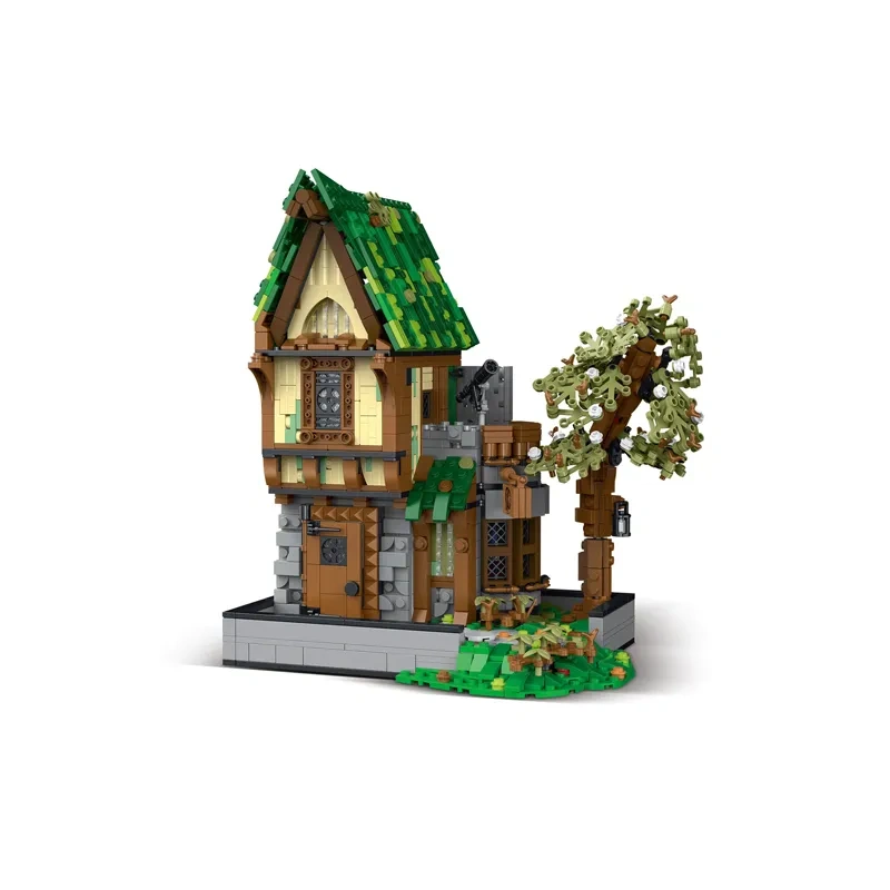 XMORK Historical Buildings Medieval Tavern 1872 PCS block toys 033033