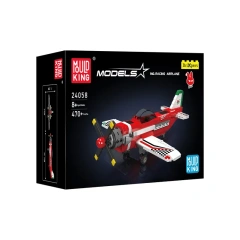Mould King Technic Vehicl Racing Airplane 470 PCS block toys 24058