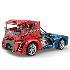 Reobrix Technic Car Volvo Iron Knight truck 928 PCS block toys 11008