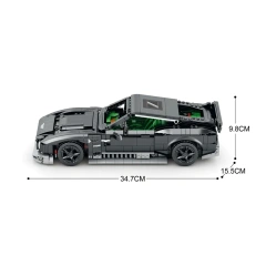 Reobrix Technic Car Aston Martin Victor 1638 PCS block toys 11028