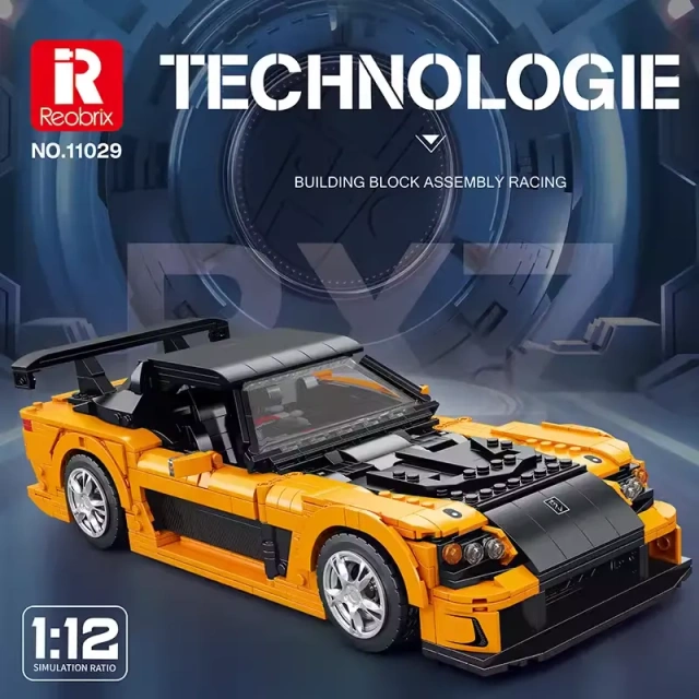 Reobrix Creator Technic Car MAZDA RX-7 1482 PCS block toys 11029