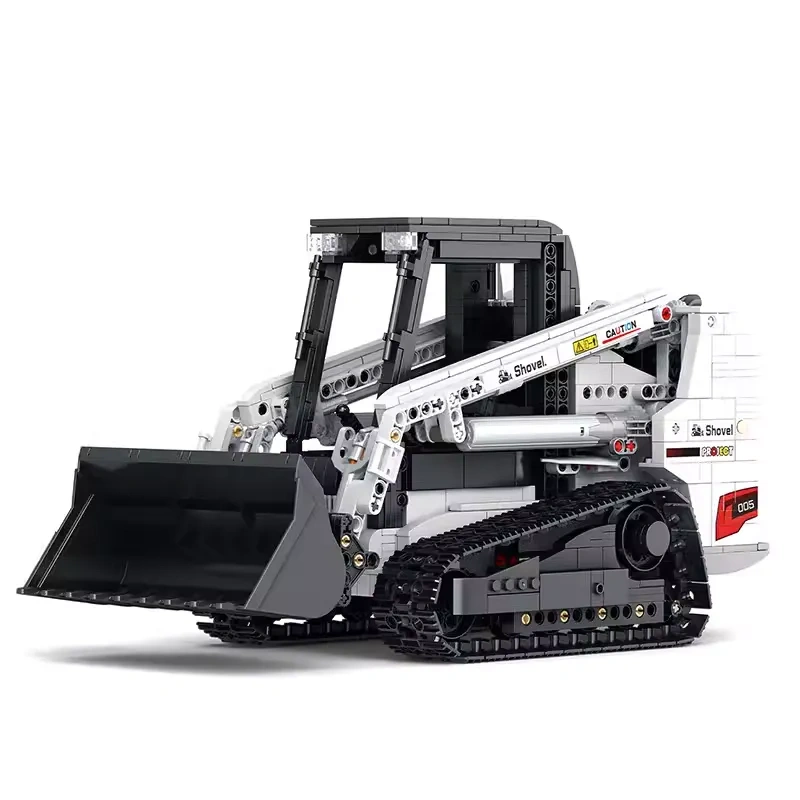 Reobrix Technic Car Bobcat Skid Steer Loader 1366 PCS block toys 22004