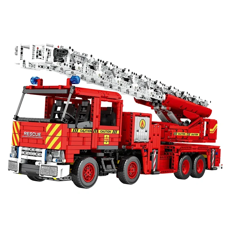 Reobrix Technic Car Mechanical Fire Engine 3266 PCS block toys 22005