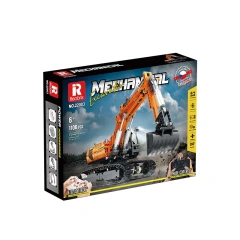 Reobrix Technic Car Mechanical Excavator 1106 PCS block toys 22003