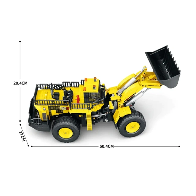 Reobrix Technic Car Mechanical Loader 1876 PCS block toys 22009/22010