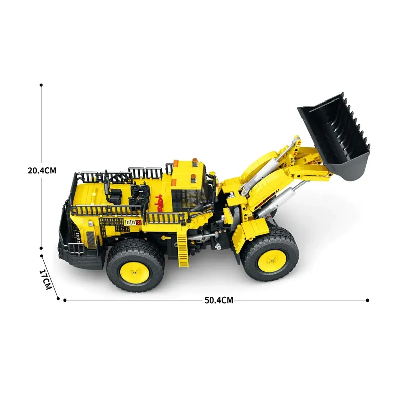 Reobrix Technic Car Mechanical Loader 1876 PCS block toys 22009/22010