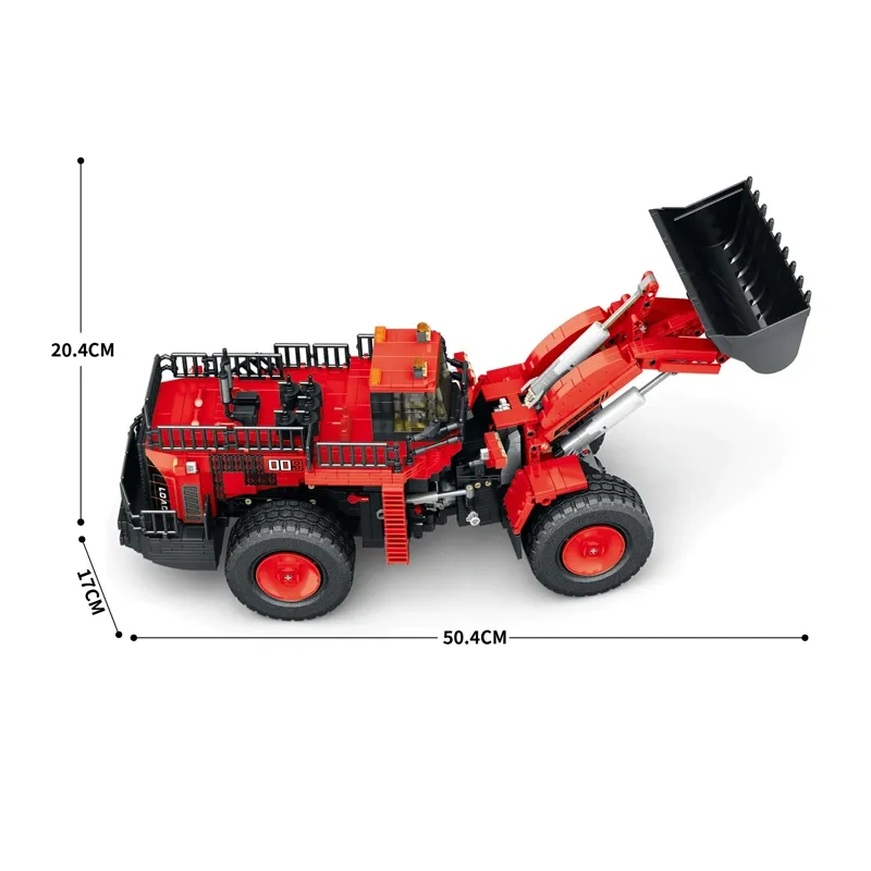 Reobrix Technic Car Mechanical Loader 1876 PCS block toys 22009/22010