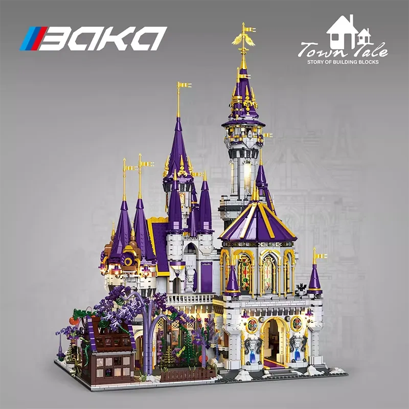 BaKa Architecture Creator Buildings Magic Castle 8514 PCS block toys 33210