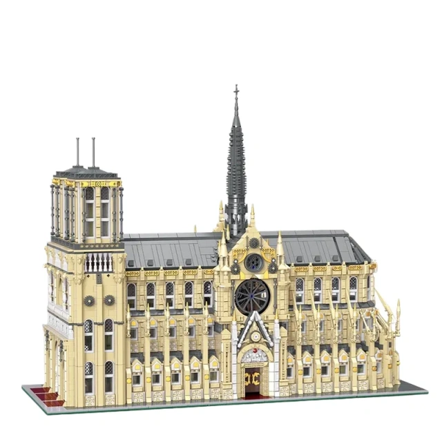 BaKa Architecture Creator Buildings Notre Dame de Paris 8225 PCS block toys 33213