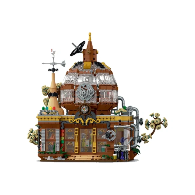 【Pre-sale】XMORK Creator Buildings Steampunk Magic Shop 1842 PCS block toys 020202