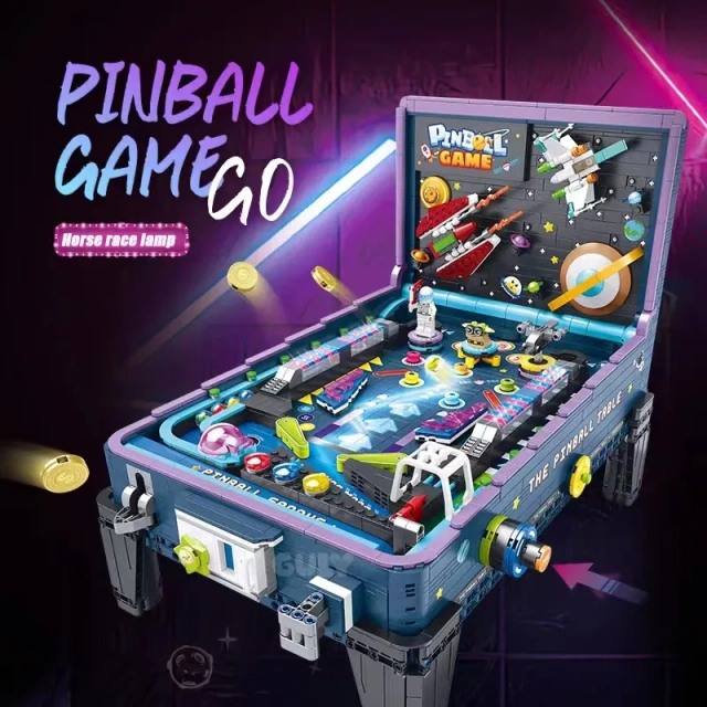 GULY Creator Gaming Pingball Game Go 2309 PCS block toys 60526
