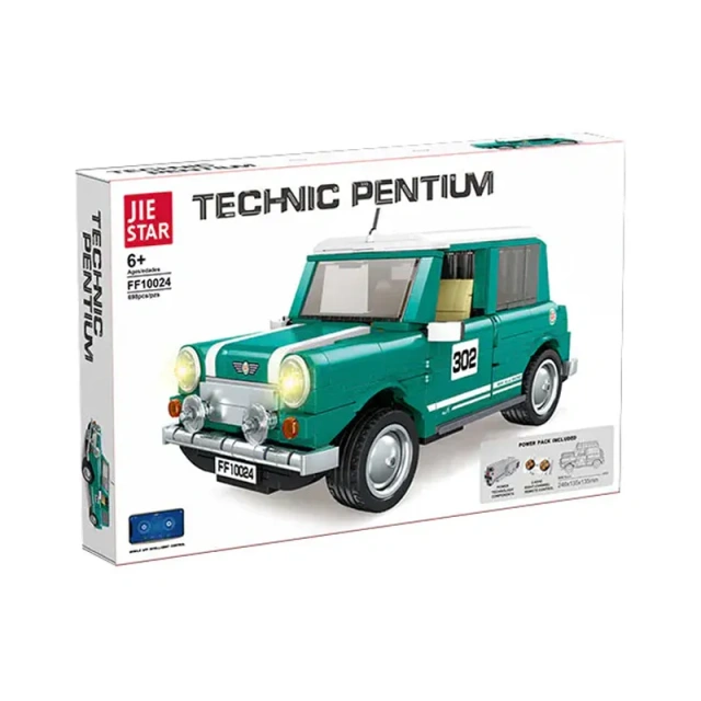 JIESTAR Creator Car Mini All4 Racing 698 PCS block toys FF10024