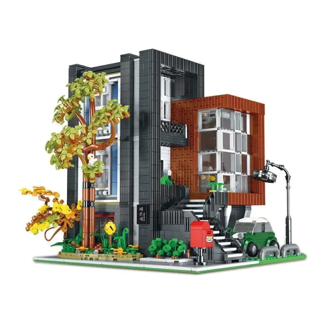 XMORK Creator Buildings 'HEA-ON-JEA' Villa modular 3294 PCS block toys 10205