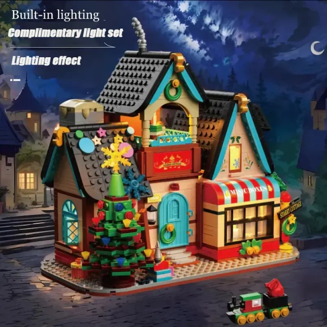 ZHEGAO Creator Buildings Starry Cottage 1348 PCS block toys 613005
