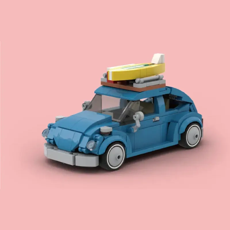 POWERBLOCK Creator Car Summer Time：Beetle Camper 347 pcs PB8805