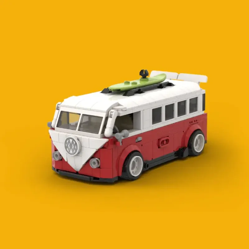 POWERBLOCK Creator Car Summer Time:T1 Campervan 456 pcs PB8807