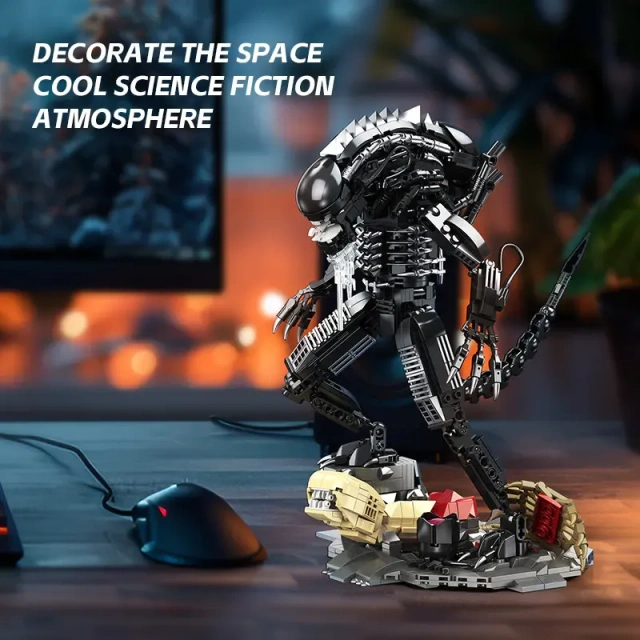 JIESTAR Creator Movie Xenomorph 882 PCS block toys JJ9154