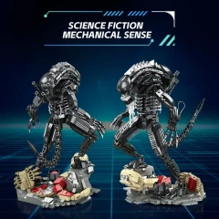 JIESTAR Creator Movie Xenomorph 882 PCS block toys JJ9154
