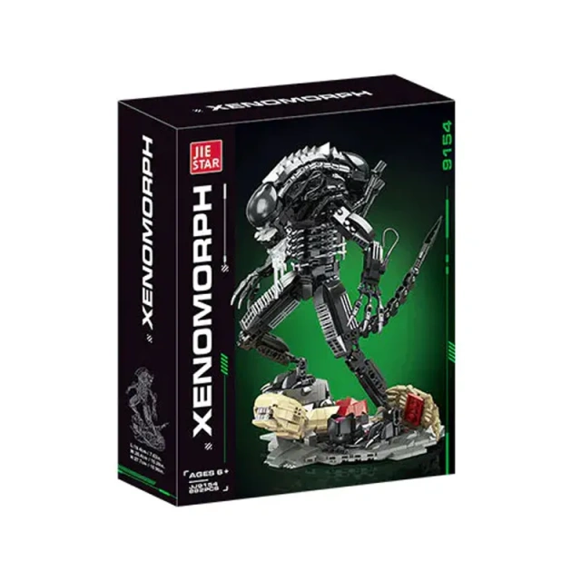 JIESTAR Creator Movie Xenomorph 882 PCS block toys JJ9154