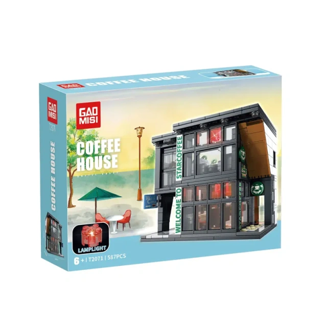 GAOMISI Creator Building Star Coffee 581 PCS block toys T2071