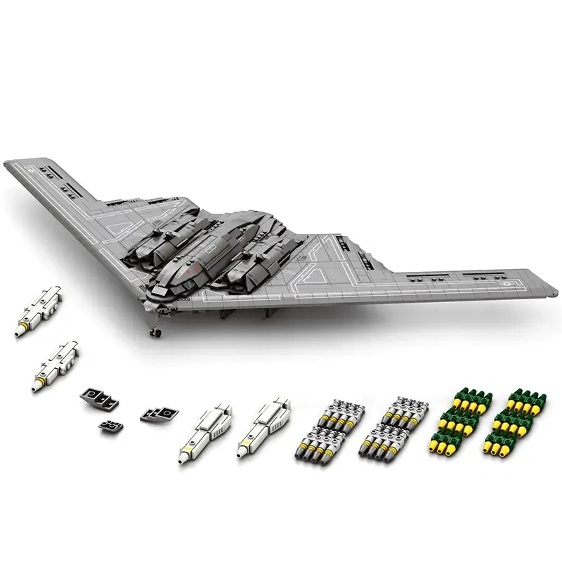 Reobrix Military Vehicl B2 bomber 2063 PCS block toys 33038