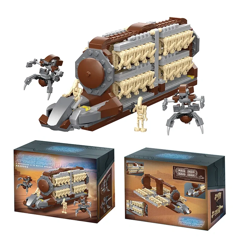 MOC Star Wars Movie Airborne Soldier 522 PCS block toys KK20002