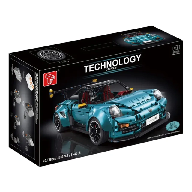 TAIGAOLE Technic Car GT2RS-911 3389 PCS block toys T5026