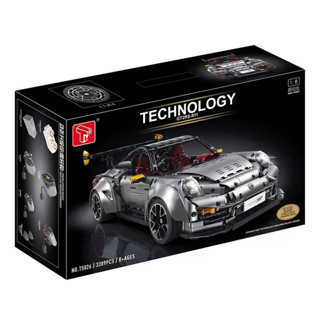 TAIGAOLE Technic Car GT2RS-911 3389 PCS block toys T5026