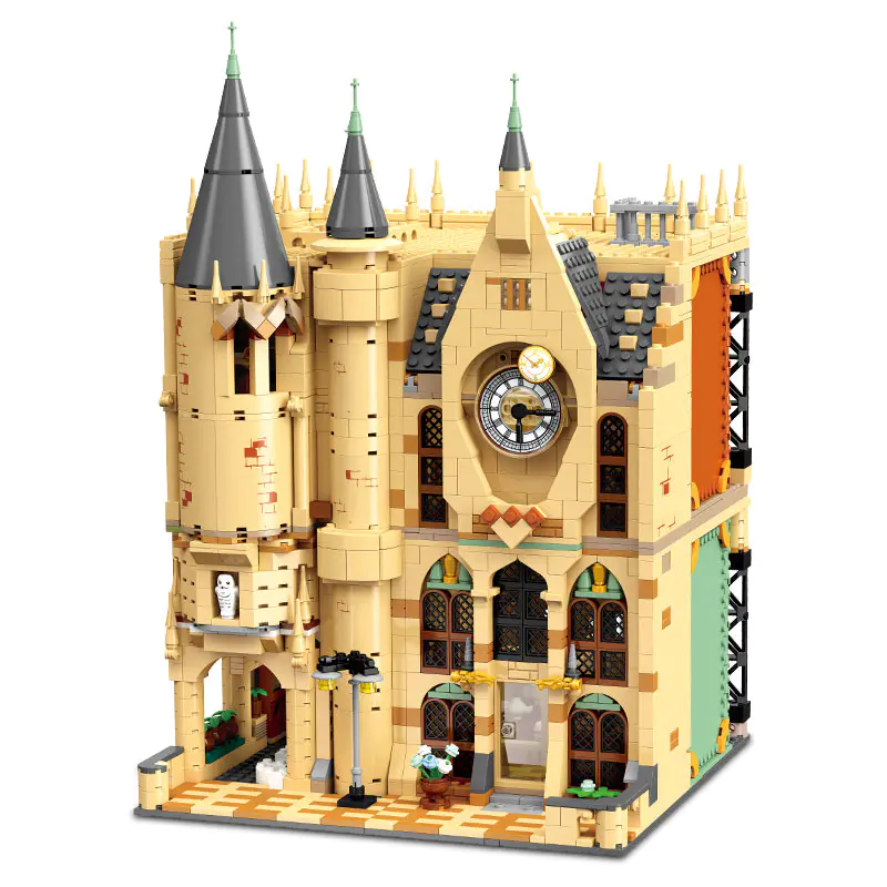 JIESTAR Harry Potter Movie Magic Castle 1255/1287 PCS block toys JJ9148/JJ9149