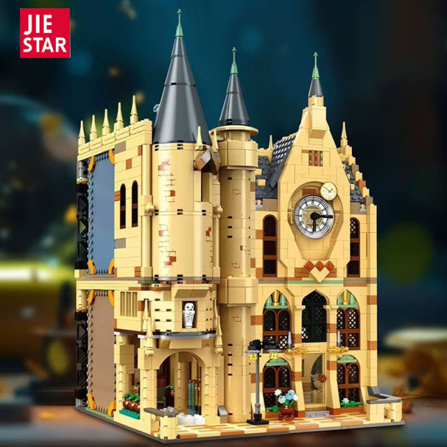 JIESTAR Harry Potter Movie Magic Castle 1255/1287 PCS block toys JJ9148/JJ9149
