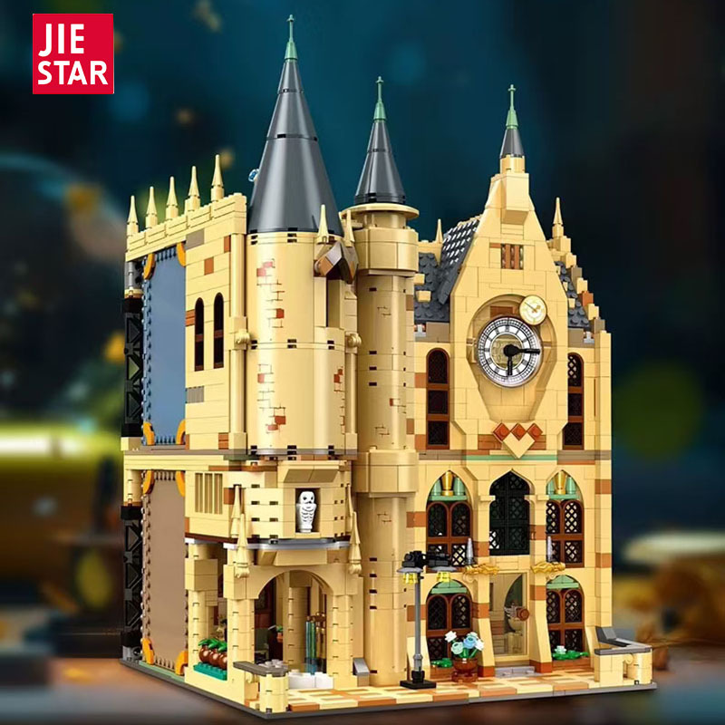 JIESTAR Harry Potter Movie Magic Castle 1255/1287 PCS block toys JJ9148/JJ9149