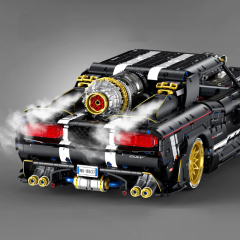 GULY Technic Car Dodge Challenger Supercar 1:8 3751 PCS block toys 10637