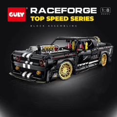 GULY Technic Car Dodge Challenger Supercar 1:8 3751 PCS block toys 10637