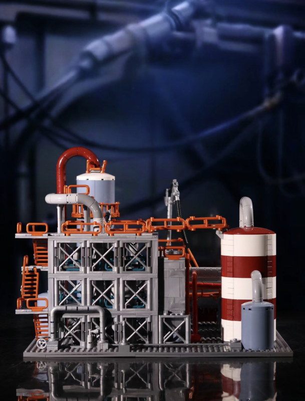 BaKa Creator Buildings Refinery 1831 PCS block toys 33200