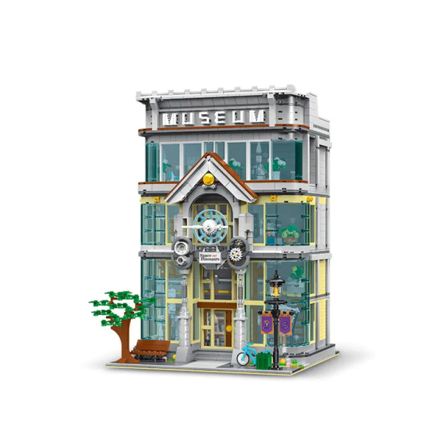 XMORK Creator Buildings Science Museum 3794 PCS block toys 10206