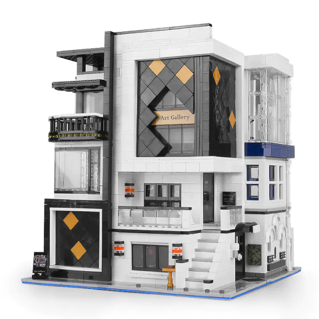 UrGe Creator Building Novatown Art Gallery Showcase 3357PCS block toys 10201