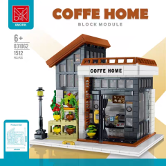 XMORK Creator Buildings Coffe Home 1512 PCS block toys 031062