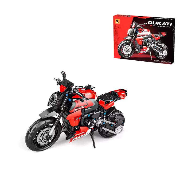 LEIMAO Technic Car Classic Motorcycle Series 680-820PCS block toys H1127/H1128/H1129/H1130