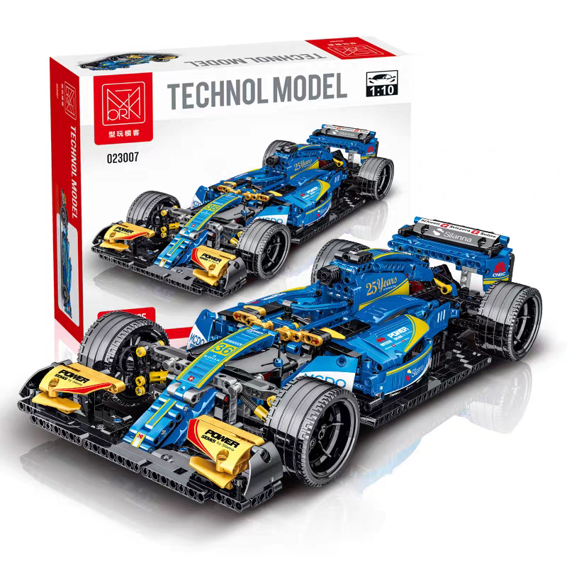 XMORK Technic Car Blue F1.C36 Car 1135 PCS block toys 023007