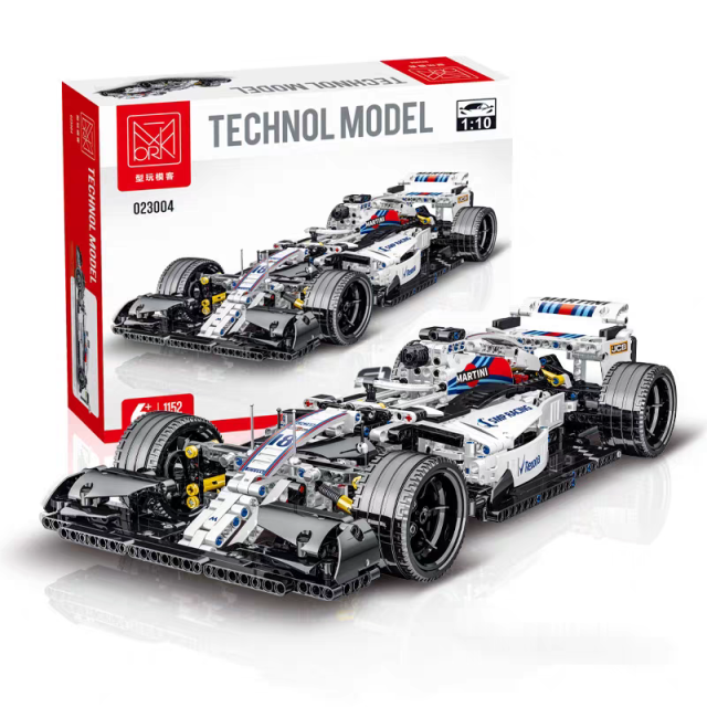 XMORK Technic Car White F1.FW41 car 1152 PCS block toys 023004