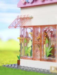 BaKa Creator Buildings Pink Cottage 706 PCS block toys 33223