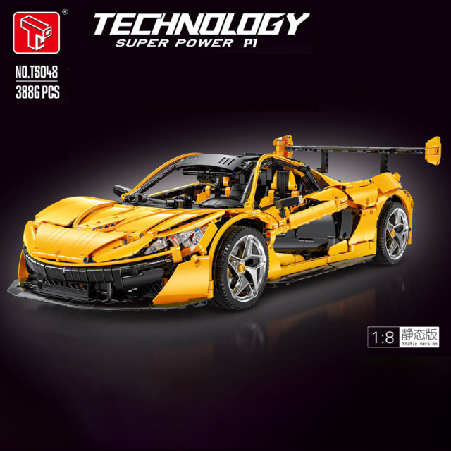 TAIGAOLE Technic Car 1:8 McLaren P1 3886 PCS block toys T5048
